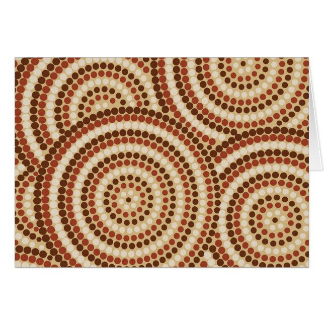 Aboriginal Dot Painting (Devant horizontal)