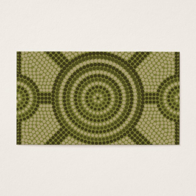 Aboriginal dot painting (Devant)