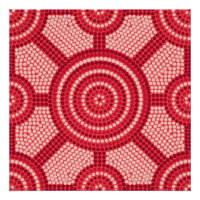 Aboriginal dot painting