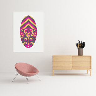 Aboriginal Mask Leinwanddruck
