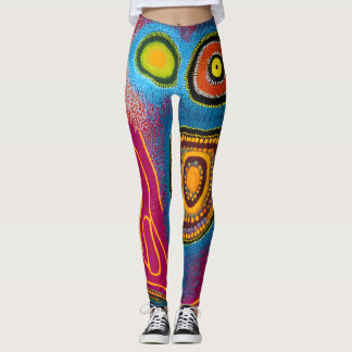 Aborigine-Abstrakt Art Vol. 01 Leggings