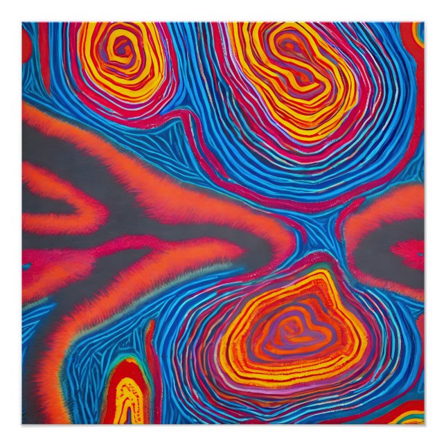 Aborigine-Abstrakt Art Vol. 03 Poster (Vorderseite)