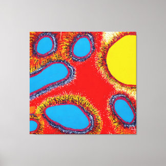 Aborigine-Abstrakt Art Vol. 12 Leinwanddruck