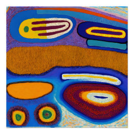 Aborigine-Abstrakt Art Vol. 4 Poster