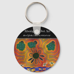 Aborigine Artwork Schlüsselanhänger