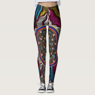 Aborigine Design-15 Leggings