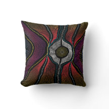 Aborigine Design-2-wirbelkissen