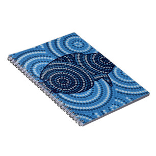 Aborigine-Fische Punktion Notizblock