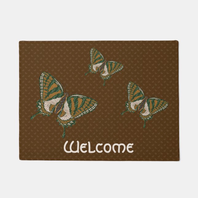 Aborigine-Frack Doormat Fußmatte (Vorderseite)