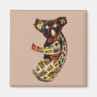 Aborigine-Kunst Koala Wild Animal Magnet