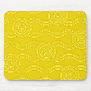Aborigine-Kunst Mousepad