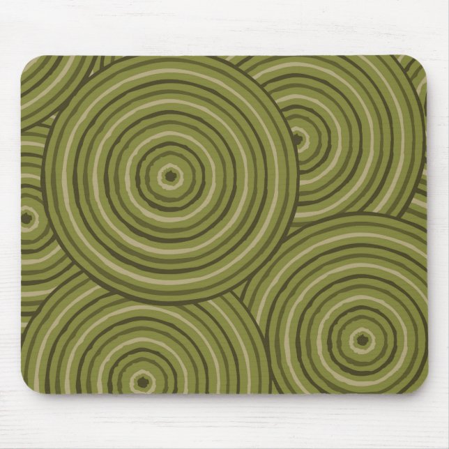 Aborigine-Leinenmalerei Mousepad (Vorne)