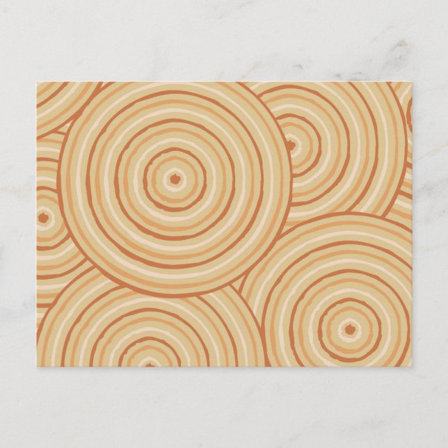 Aborigine-Leinenmalerei Postkarte (Vorderseite)