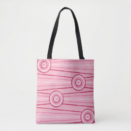 Aborigine-Linien- und Kreismalerei Tasche