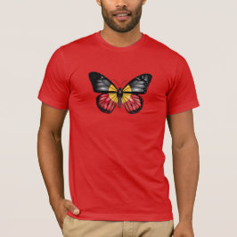 Aborigine Monarque Butterfly Flag T-Shirt