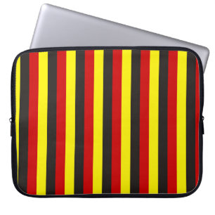 aborigines australien flagge streifen belgien farb laptopschutzhülle