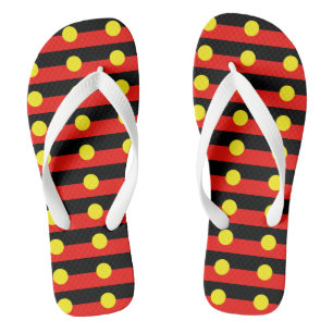 Aborigines-Flag —.png Flip Flops
