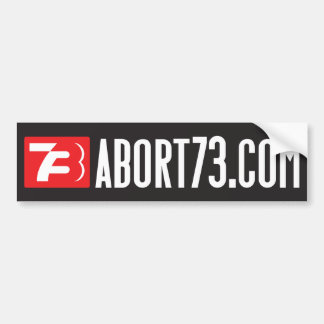 Abort73.com (Bannière Web) Sticker pare-chocs