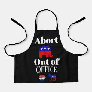 Abort GOP Out-Office-Schürze Schürze