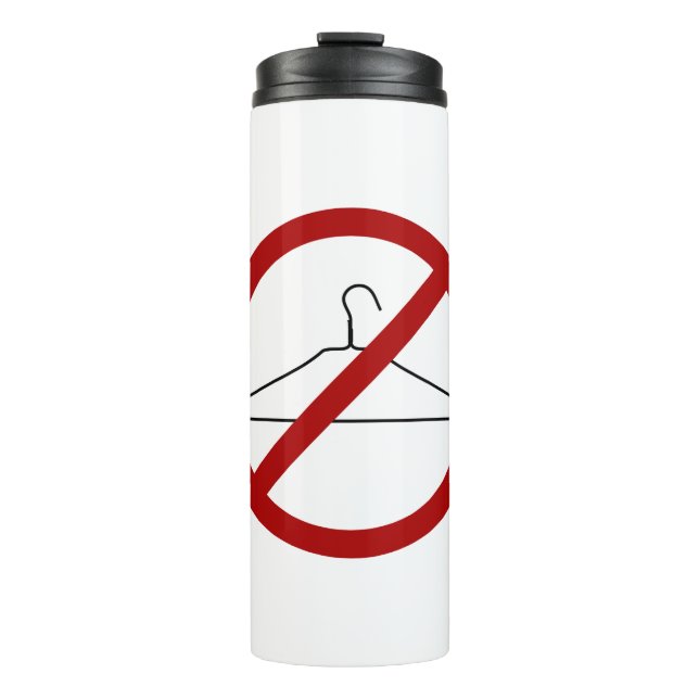 abortion right thermosbecher (Vorderseite)