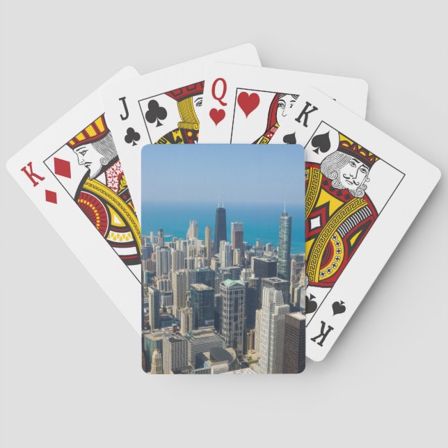 Above Chicago Spielkarten (Rückseite)