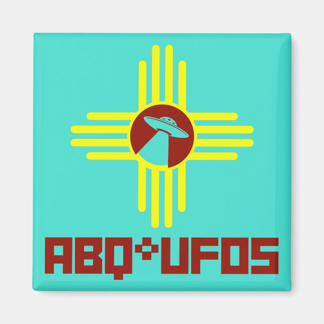 ABQ UFOs Magnet! Magnet (Vorne)