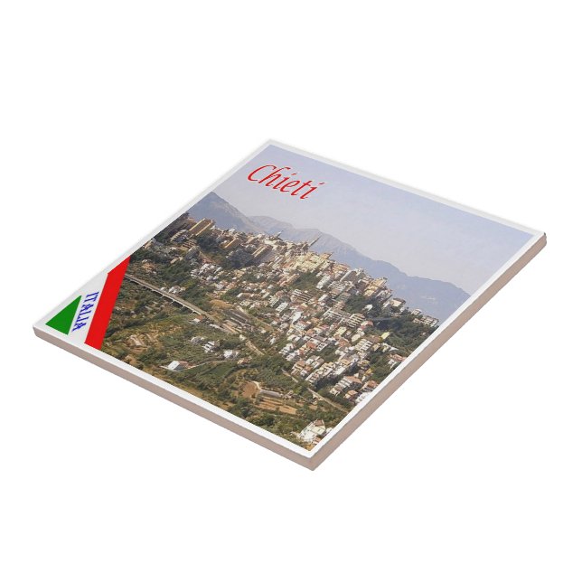 ABR013 CHIETI, Abruzzen, Italien, Fliese (Seite)