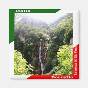 ABR016 BORRELLO, Wasserfälle Rio Verde, Kühlschran Magnet