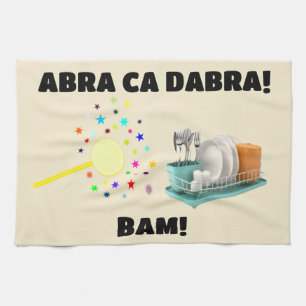 Abra Ca Dabra Bam Torchons de Cuisine
