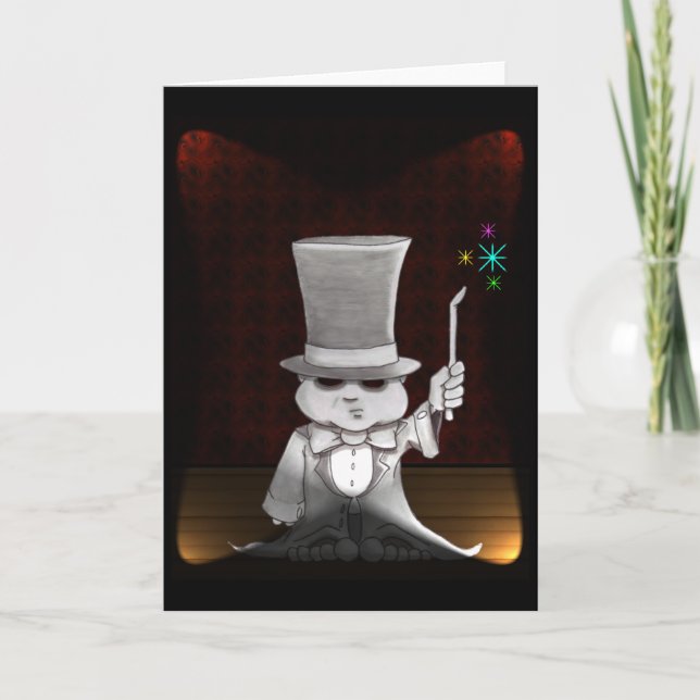 abra cadabra feiertagskarte (Vorderseite)