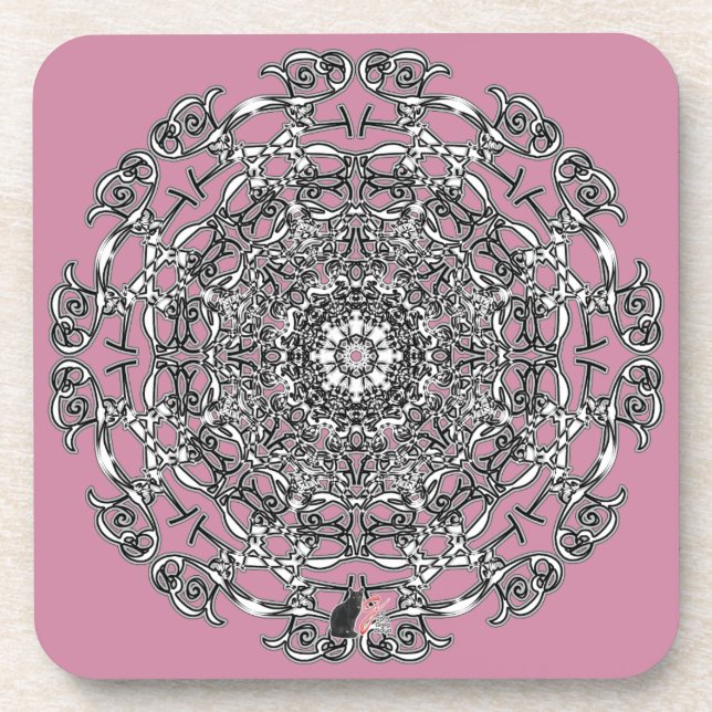 Abracadabra Octa Glyph Dawn Dessous de verre (Devant)