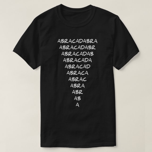 ABRACADABRA T-Shirt (Design vorne)