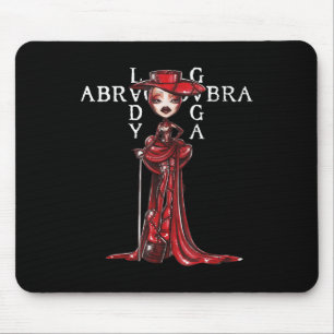 Abracadabra Vintage Dreieck Gothic für Männer Frau Mousepad