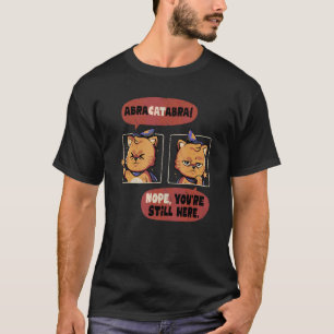 Abracatabra-Zauber Antisoziale Katzenhexerei T-Shirt