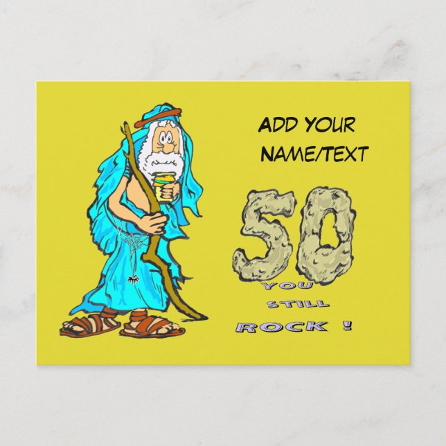 Abraham 50 Jahrestag Kust. Postkarte (Vorderseite)