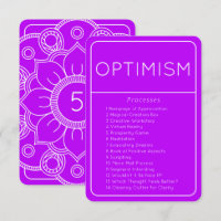 Abraham Hicks Optimismus Law of Attraction Card