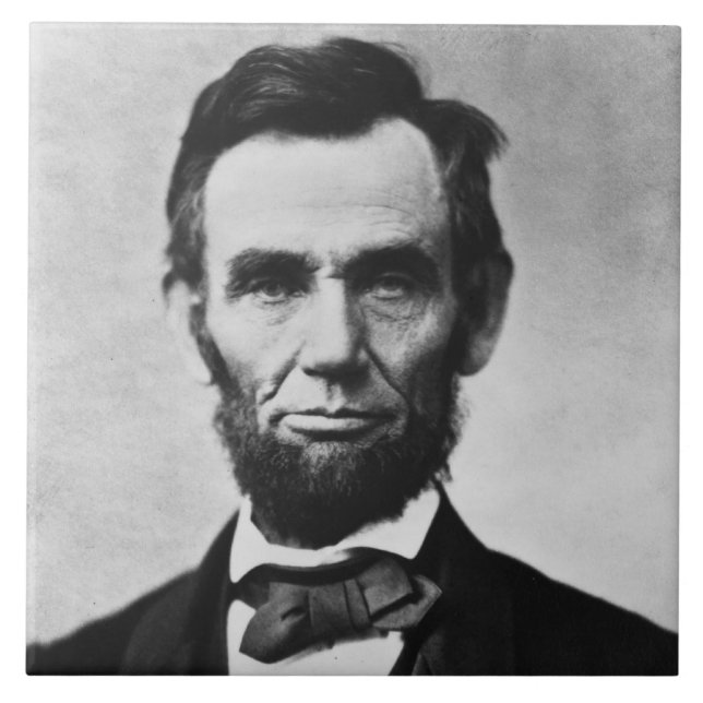 Abraham Lincoln: 16. Präsident von Amerika Fliese (Vorderseite)