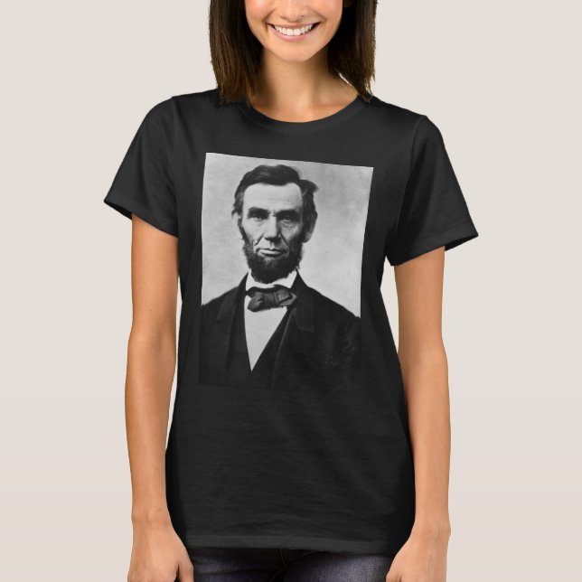 Abraham Lincoln: 16. Präsident von Amerika T-Shirt (Vorderseite)