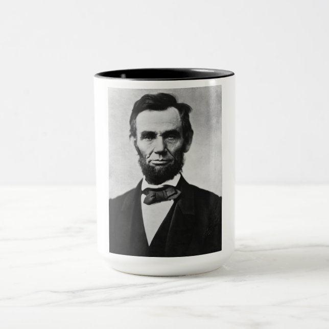 Abraham Lincoln: 16. Präsident von Amerika Tasse (Zentrum)
