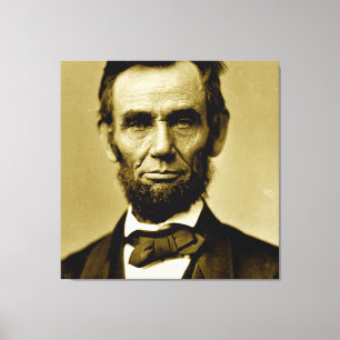 Abraham Lincoln 16. US-Präsident Leinwanddruck