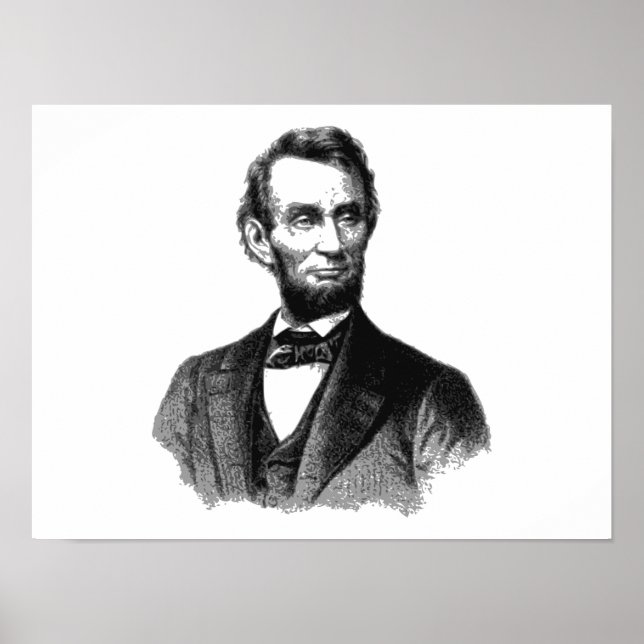 Abraham Lincoln 1865 "Der große Emancipator" Poster (Vorne)