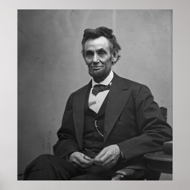 Abraham Lincoln 1865 Poster (Vorne)