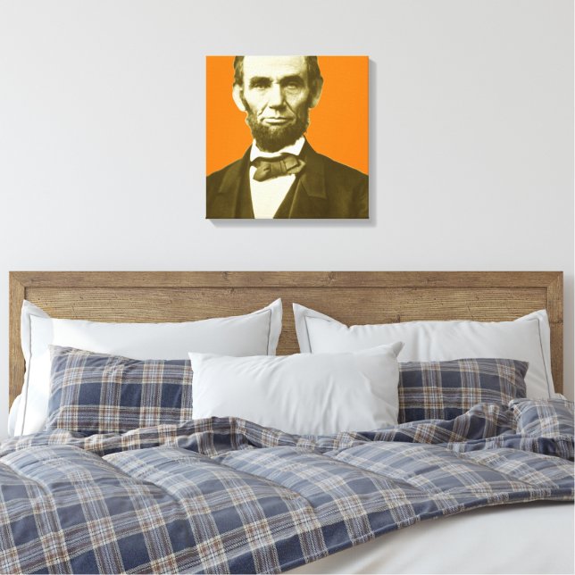 Abraham Lincoln 2 Leinwanddruck (Insitu (Schlafzimmer))