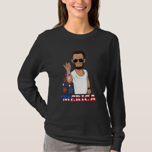 Abraham Lincoln 4. Juli Merica T-Shirt