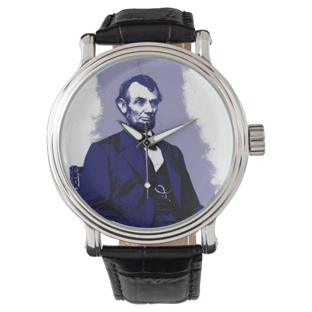 Abraham Lincoln Armbanduhr (Vorderseite)