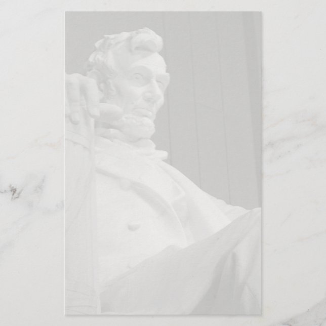 Abraham Lincoln Briefpapier (Vorderseite)