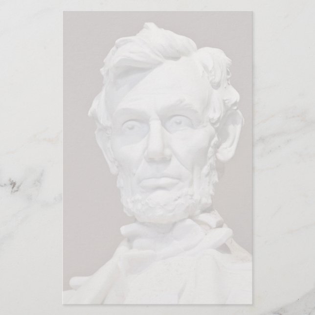 Abraham Lincoln Briefpapier (Vorderseite)