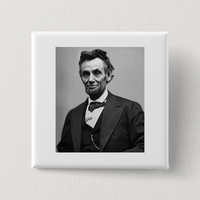 Abraham Lincoln Button (Vorderseite)