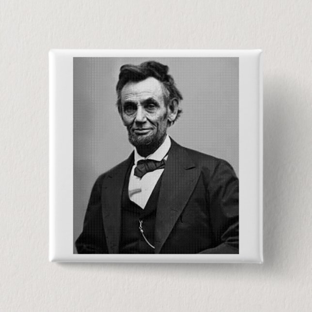 Abraham Lincoln Button (Vorderseite)