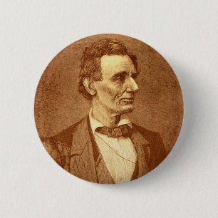 Abraham Lincoln Button